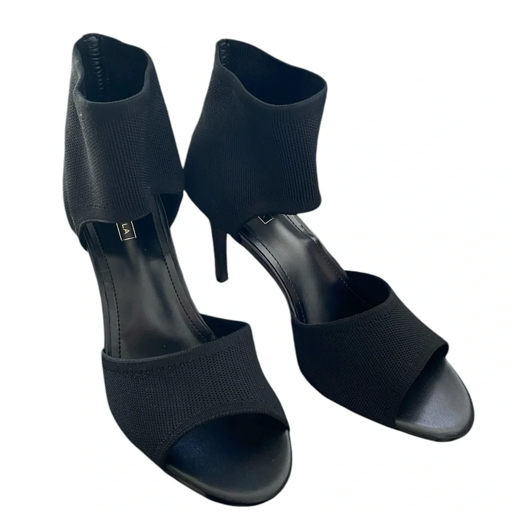 Elegant Black Women's Heels - Picture 14 of 14
